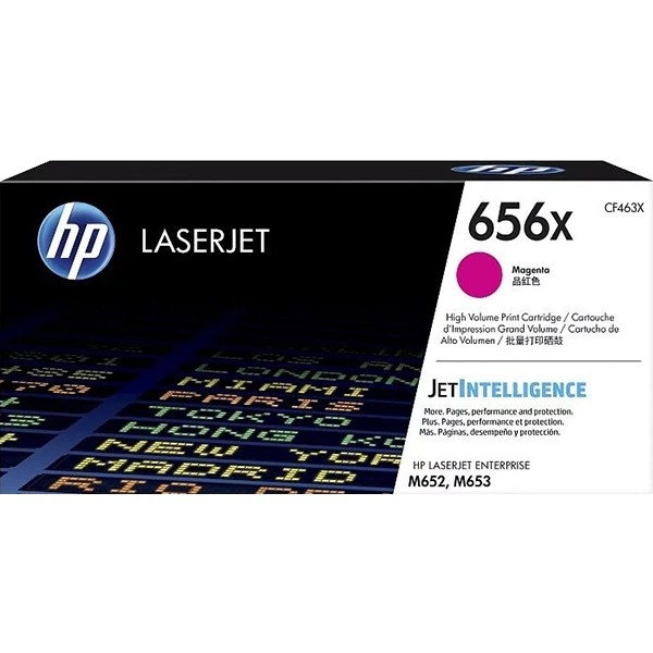 Тонер-картридж HP 656X Magenta Original LaserJet Toner Cartridge (CF463X)