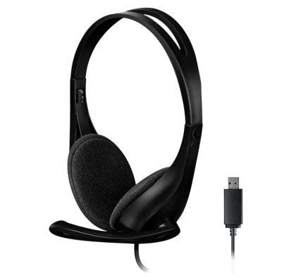 Наушники с микрофоном A4Tech HU-9 (BLACK)