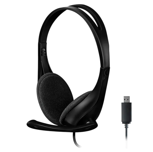 Наушники с микрофоном A4Tech HU-9 (BLACK)