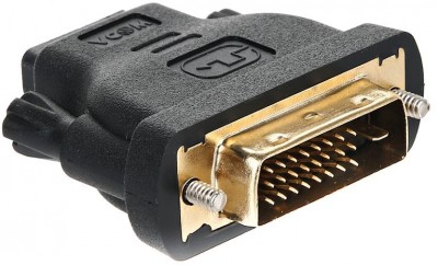 Переходник HDMI 19F <--> DVI-D 25M VCOM <VAD7818> VCOM HDMI 19F — DVI-D 25M