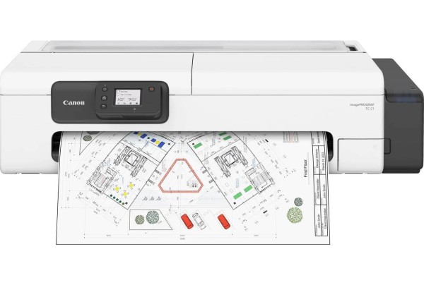 Плоттер струйный Canon imagePROGRAF TC-21 (24", A1, 4 цвета, WiFi, без стенда, СНПЧ ) замена 5815C003