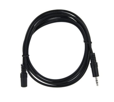 Кабель удлинительный VCOM 3.5 Jack (M) - 3.5 Jack (F), стерео, аудио, 1.8м <VAV7179-1.8M>