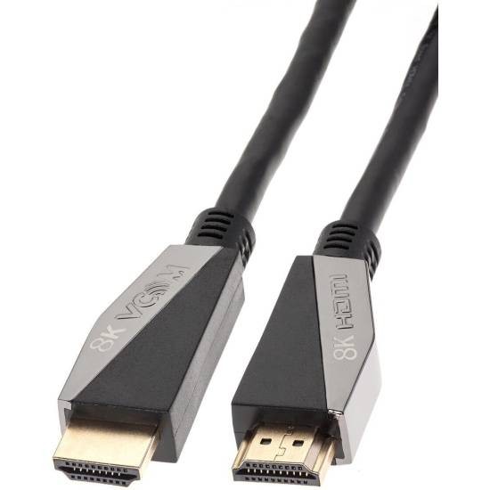 Кабель HDMI 19M/M,ver. 2.1, 8K@60 Hz 0.5m VCOM <CG860-0.5M>