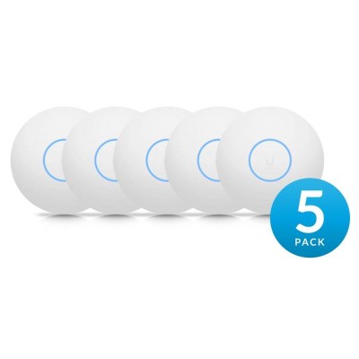 Ubiquiti U6-LR-5 Комплект точек доступа UniFi 6 Long-Range (5-pack), 2,4/5 ГГц, до 3 Гбит/с, PoE, LAN 1x1Гбит/с