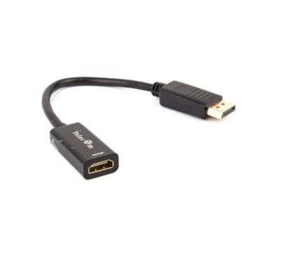 Кабель-переходник DP --> HDMI-F 4K@30Hz 0.2m , Telecom