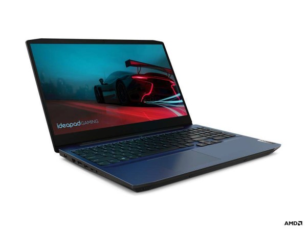 Ноутбук Lenovo Gaming3 15ARH05 15.6" FHD,AMD Ryzen7 4800H,16Gb,512Gb SSD,1650GTX Ti 4Gb,Win10,black (82EY000FRU)