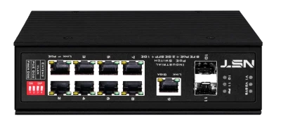 Промышленный PoE коммутатор Gigabit Ethernet NST NS-SW-8F3G-P/I