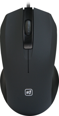 Defender #1 Проводная оптическая мышь MM-310 черный,3 кнопки,1000 dpi Defender MM-310 черный