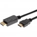 Кабель-переходник DisplayPort M-> HDMI M 4K@60Hz 1.8m iOpen (Aopen/Qust) <ACG609-1.8M> VCOM ACG609-1.8M