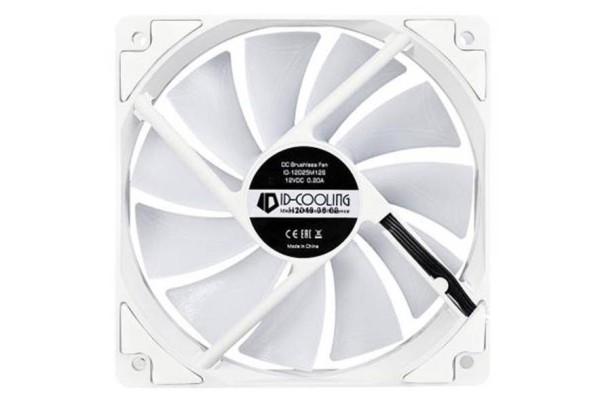 Вентилятор ID-Cooling XF-12025-ARGB-SNOW (120мм, 18-26.4 dB, 700-1500 rpm, 4 pin, RGB  подсветка) RTL