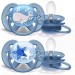 Пустышка ultra soft, Кит/Звезда, 6-18 мес., 2 шт, для мальчиков Philips Avent SCF223/03