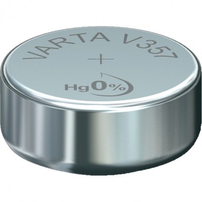 Батарейка Varta 357 (SR44W) BL1 Silver Oxide 1.55V (1/10/100) (1 шт.) Varta SILVER OXIDE SR44W (00357101111)