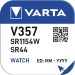 Батарейка Varta 357 (SR44W) BL1 Silver Oxide 1.55V (1/10/100) (1 шт.) Varta SILVER OXIDE SR44W (00357101111)