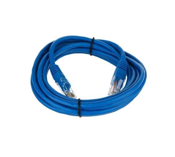 Патчкорд литой "Telecom" UTP кат.5е 3,0м синий