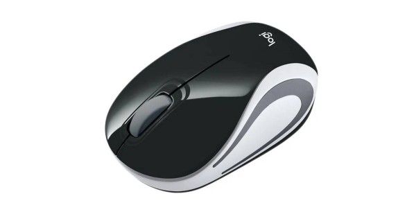 Logitech Мышь беспроводная M187 Wireless Mini Mouse - BLACK - 2.4GHZ - EMEA, чёрный