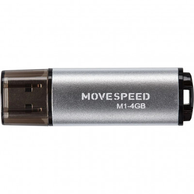 USB2.0 4GB Move Speed M1 серебро Move Speed M1-4G