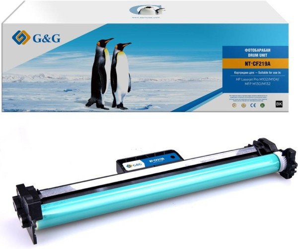 Блок фотобарабана G&G, аналог HP CF219A 12k с чипом