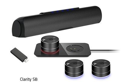 Спикерфон Silex Clarity SB-03, динамик и три беспроводных микрофона Silex Clarity SB-03