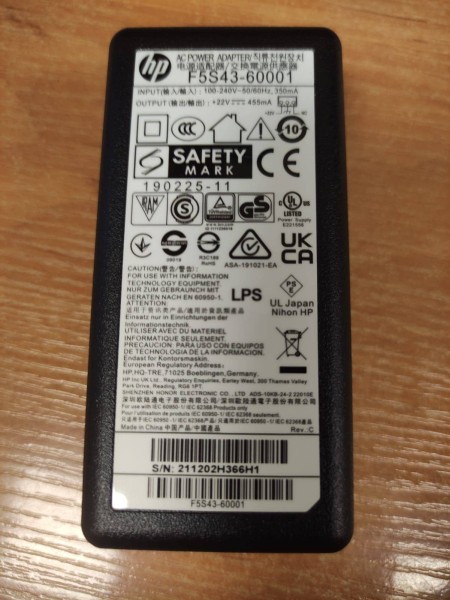 Блок питания HP DJ 1110/2130/3630/ OJ 3730 (F5S43-60001) OEM