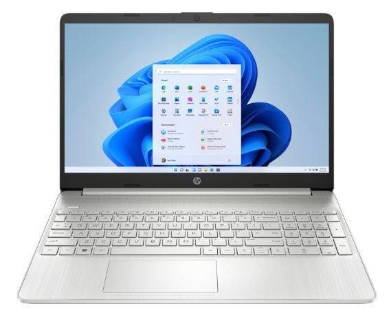 Ноутбук HP15 15s-fq5066tu 15.6" FHD, Intel Core i5-1235U, 8Gb, 512Gb SSD, FreeDOS, серебристый*