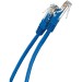Патчкорд литой "Telecom" UTP кат.5е 0,5м синий VCOM NA102-L-0.5M