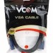 Кабель удлинительный Монитор-SVGA card (15M-15F) 1.8m, 2 фильтра VCOM <VVG6460-1.8M> VCOM VGA (m) - VGA (f) 1.8м
