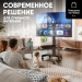 Мобильная стойка на 1 ТВ ONKRON TS1552 Elift BLACK