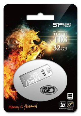 Флеш накопитель 32GB Silicon Power Touch T03 Limited Edition Год Лошади, USB 2.0, металл