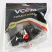 Кабель компьютер-розетка 220V (EURO) <VDE> 3G*0,5mm2 VCOM {CE021-CU} 3 метра