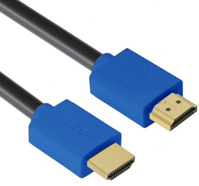 Кабель 0.5m HDMI версия 2.0 Greenconnect GCR-HM431-0.5m 