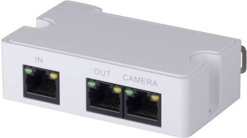 DAHUA DH-PFT1300 Удлинитель PoE, 1 RJ45 (вход), 1 RJ45 (выход на удлинитель), 1 RJ45 (выход на IP-видеокамеру)