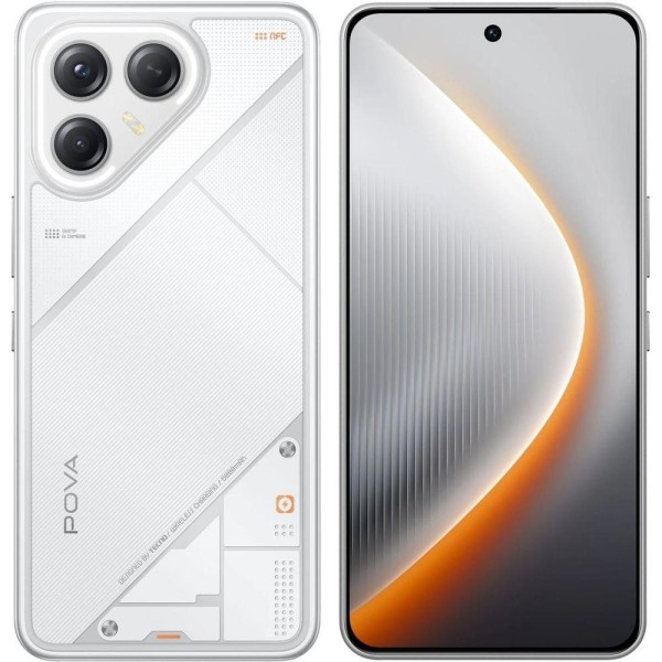 Смартфон TECNO LJ9 256+8 GEEK WHITE