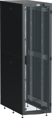 ITK LINEA S Шкаф серв. 19" 42U 600х1200мм перф. дв. черный ITK LS05-42U62-2PP
