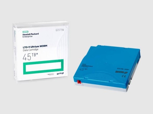Картридж данных Hewlett-Packard Ultrium LTO9 data cartridge, 45TB WORM
