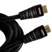 Кабель HDMI 19M/M ver. 2.0 черные коннекторы, 3m VCOM <CG526S-B-3M> Blister VCOM HDMI (m) - HDMI (m) 3м