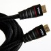 Кабель HDMI 19M/M ver. 2.0 черные коннекторы, 3m VCOM <CG526S-B-3M> Blister VCOM HDMI (m) - HDMI (m) 3м