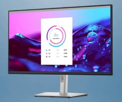 МОНИТОР 31.5" DELL P3222QE  Black-Silver с поворотом экрана (4K, IPS, 3840x2160, 5 ms, 178°/178°, 350 cd/m, 1000:1