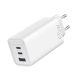 Сетевое зарядное устройство Vention на 3 порта 65W USB (C+C+A) 2.4A Белый Vention FEDW0-EU