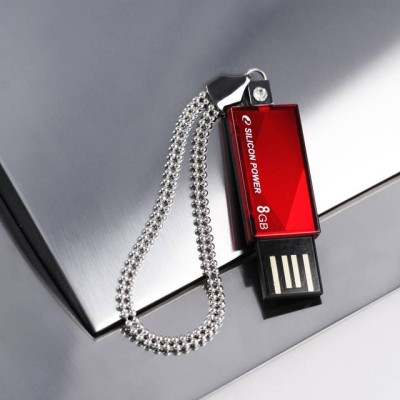 Флеш накопитель 4GB Silicon Power Touch 810, USB 2.0, Красный