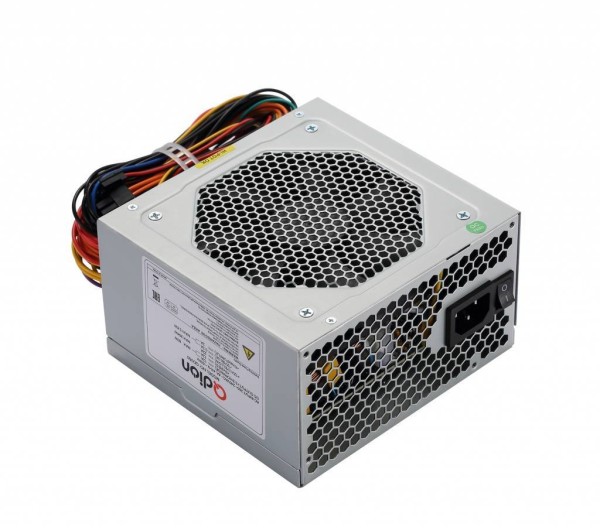 Блок питания FSP QDION QD350 <350W, (20+4+4) pin, 3xSATA, 2xMolex, FDD, 12 см, ATX> OEM