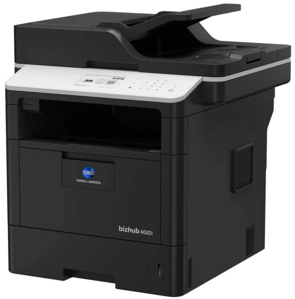 МФУ Konica-Minolta bizhub 4020i монохромное, А4, 40 стр/м, 1200dpi., дуп, факс, автоп, USB, Ethernet, Wi-Fi