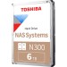 Жесткий диск Toshiba N300 NAS 6TB (HDWG460UZSVA)