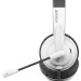 Наушники с микрофоном A4Tech HU-10/USB/BLACK+WHITE