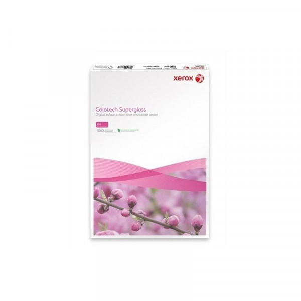 Бумага XEROX Colotech Supergloss, 250г, A4, 100 листов [003R97686]
