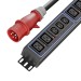 Панель распределения ONTEK PDU Basic OBPA6 вертикальная 32A/3ф, с мини-выключателем 16А 6шт, выход - C13 x 21 шт. / C19 x 12 шт., кабель 3 м, IEC60309 5p