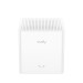 Cudy M3000S(1-Pack) 1.0 Гигабитная Mesh-система Wi-Fi 6 AX3000, 2,4/5 ГГц, до 2976 Мбит/с, 2x1 Гбит/с, Cudy Mesh, белый