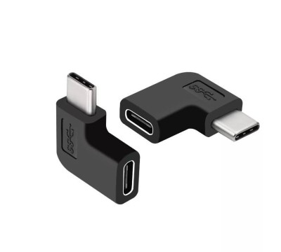 Адаптер переходник USB 3.1 Type-C -->Type-C угловой VCOM <CA440R>