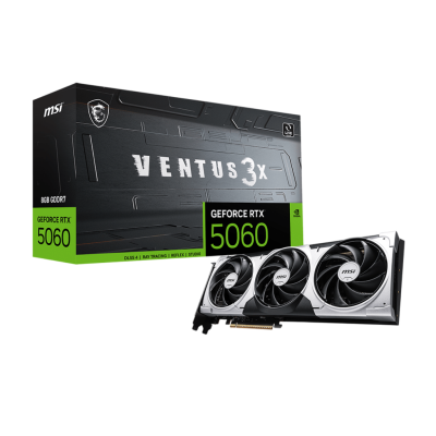 Видеокарта MSI GeForce RTX 5060 8G VENTUS 3X