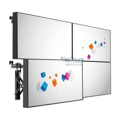 Профессиональный дисплей для видеостен [VWLNV1N1855] [NextWall55] 55", FHD (1920х1080), шов 1.8 мм, IPS, 500 кд/м2, 1200:1, 50 000 часов, 8 мс, H/V 178°, HDMI 2.0 (4K60), DP 1.2, USB 2.0, LAN, RS232/RJ45, VESA 600х400 в комплекте