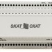 586 SKAT-12-6,0 DIN источник питания 12В 6А пластиковый корпус под DIN рейку 35 мм Бастион SKAT-12-6.0-DIN